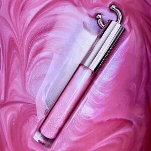 Isamaya Liplaq 2.0 Ultraviolet Lip Gloss Serum Pink Shimmer Sparkle New in Box